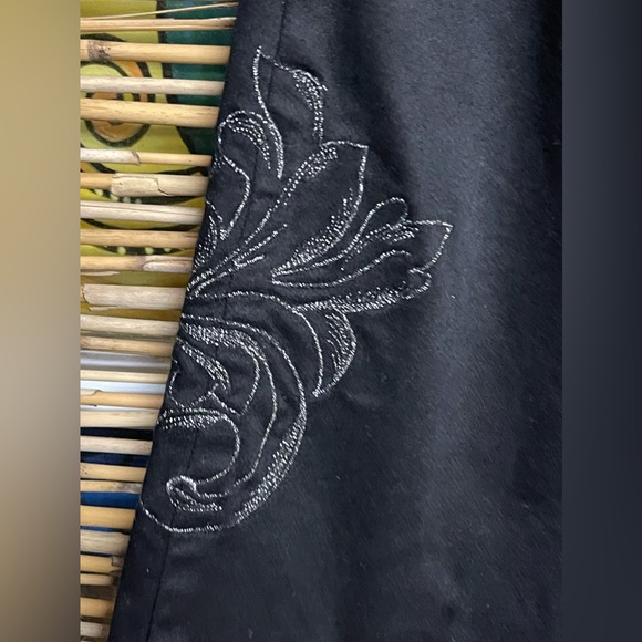 Harley Davidson Motor Clothes Black Bedazzled Pants - Picture 7 of 12